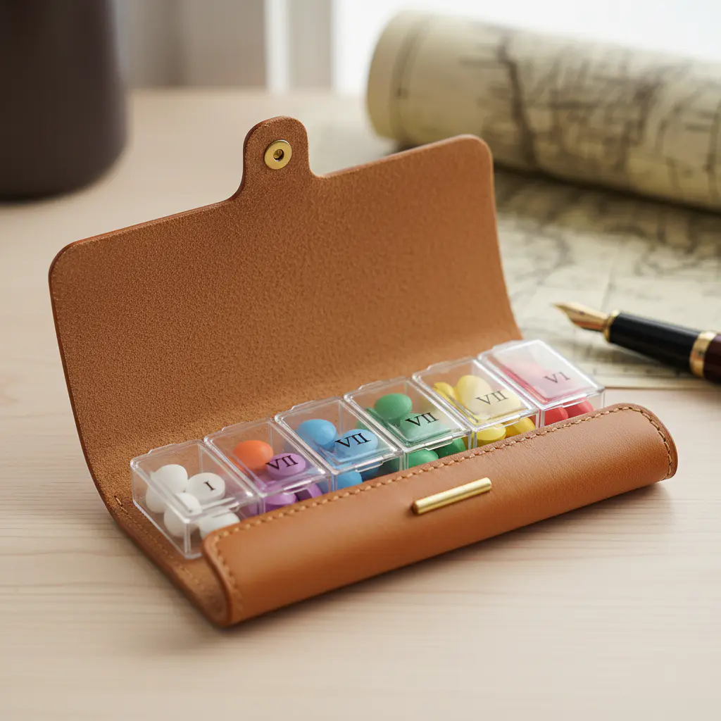 Travel Pill Organizer